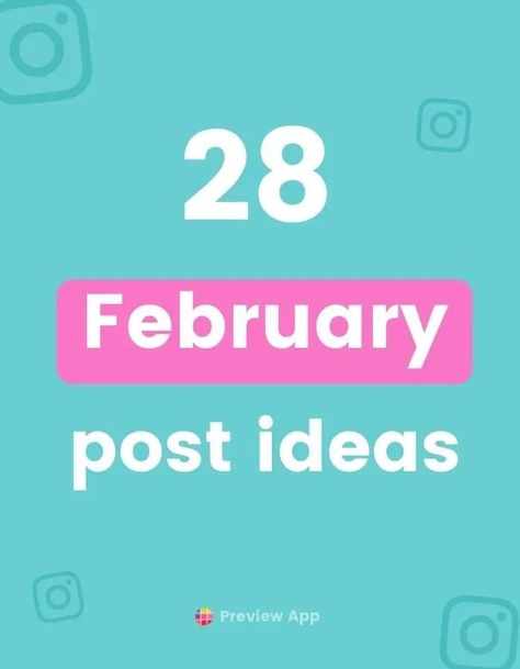 Happy February everyone! Time for February Instagram post ideas (2022 edition). Use these ideas for your personal or business account. Bonus: check out hashtags, captions, and even schedule your posts ahead of time, all with Preview! #instagramtips #instagramstrategy #instagrammarketing #socialmedia #socialmediatips February Instagram Posts, Love Your Pet Day, Instagram Post Ideas, Happy February, Content Calendar, Instagram Marketing Tips, Instagram Strategy, Content Calendars, Social Media Tool