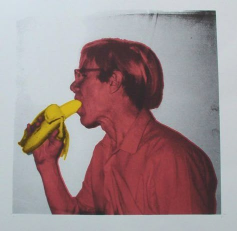 andy warhol, banana, popart Andy Warhol Banana, The Velvet Underground & Nico, Andy Warhol Museum, Vintage Photo Booths, Banana Art, Celebrity Culture, 20 Century, Andy Warhol, Op Art