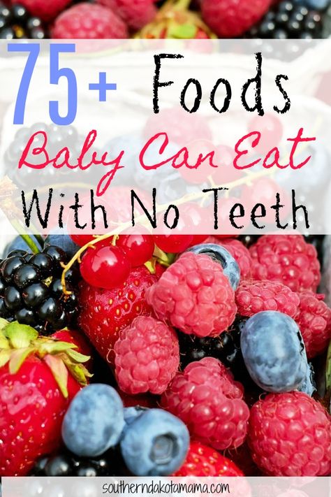 Baby Led Weaning First Foods No Teeth, 8 Month Old Food Ideas No Teeth, Teething Foods For Babies, Fresh Food Feeder Ideas Baby, Food For People With No Teeth, Meals For People With No Teeth, No Teeth Food, Newborn Things, Demi Girl