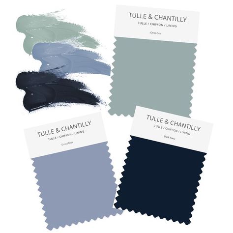 Dark Dusty Blue Color Palette, Deep Sea Blue Wedding Theme, Dark Blue And Dark Green Wedding, Dark Blue Wedding Color Palette, Wedding Color Schemes Dark Blue, Dark Blue Wedding Decorations, Navy Wedding Colors Fall, Dark Dusty Blue Wedding, Navy Blue Wedding Theme Color Schemes