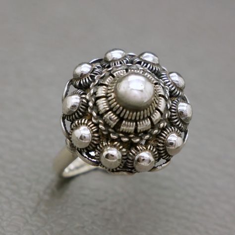 Button Jewelry, Statement Rings