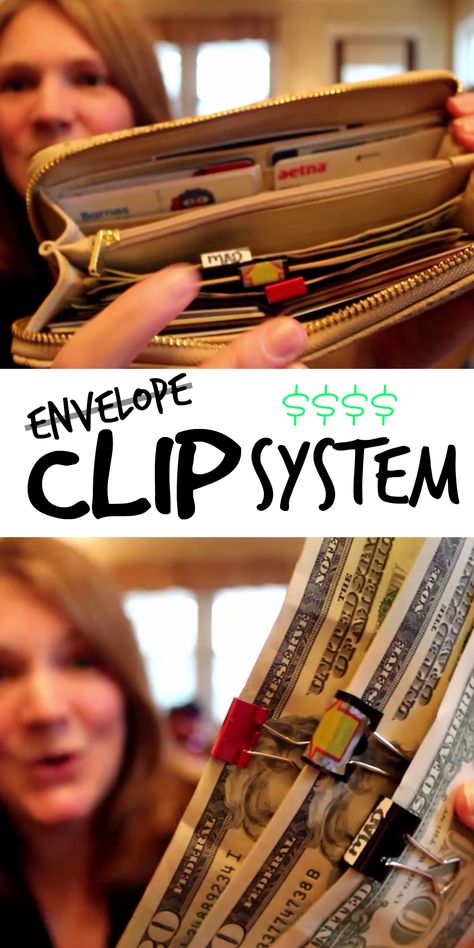 Cash Envelope System (with Clips!) | Debt Free Dana Saving Envelopes Ideas, Budgeting 101, Bill Organization, Cash Envelope System, Envelope System, Living On A Budget, Financial Peace, Cash Envelope, Budget Planer