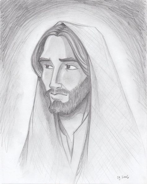 Jesus Sketch, Jesus Art Drawing, Christian Drawings, Pencil Work, Jesus Drawings, Jesus Christ Artwork, Pictures Of Christ, Lds Art, Jesus Christ Art