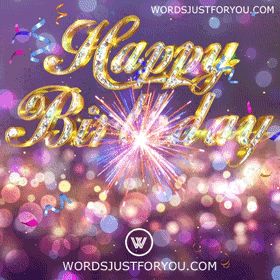 Sparkly Happy Birthday Wishes, Happy Birthday Glitter Sparkle Images, Happy Birthday Sparkle, Happy Birthday Fireworks, Happy Birthday Animated, Birthday Fireworks, Animated Happy Birthday Wishes, Gif Cute, Happy Birthday Gif