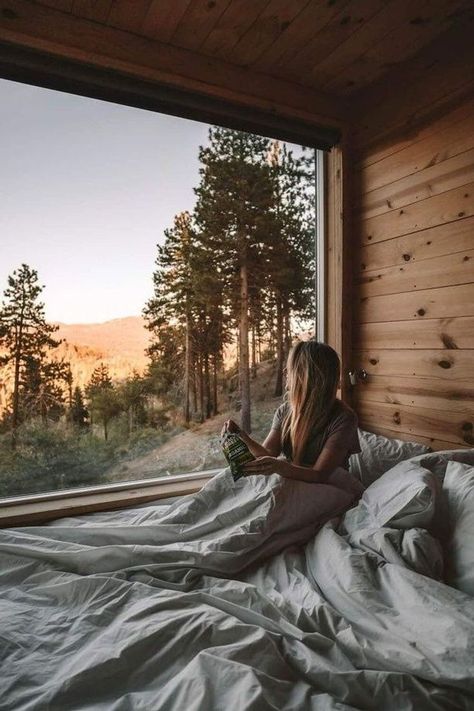 Getaway House, Cabin Weekend, Cabin Trip, Cabin Aesthetic, Vans Girl, Quitting Job, Van Living, Getaway Cabins, Life Decisions