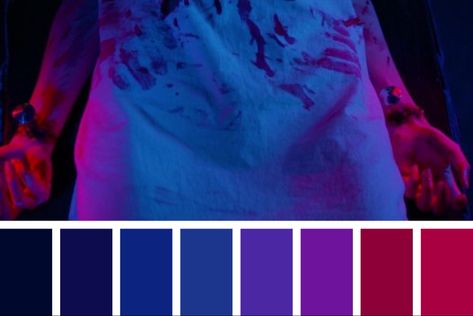 Horror Movie Color Palette, Stranger Things Color Palette, Horror Palette, Horror Color Palette, Carrie Book, Showcase Ideas, Carry On Book, Feminine Rage, Movie Color Palette