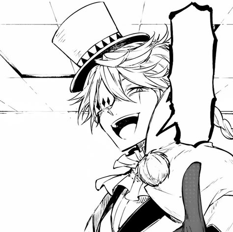 Nikolai Gogol Manga, Nikolai Manga, Nikolai Bsd, Bsd Nikolai, Nikolai Gogol Bsd, Silly Clown, Bsd Icons, Decay Of Angels, Bsd Manga