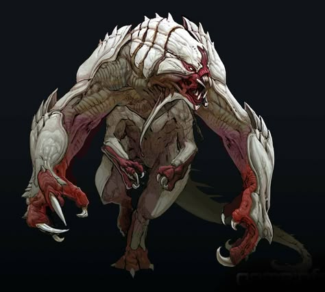 Evolve Tattoo, Evolve Logo, Evolve Monster, Evolve Quotes, Beast Creature, Cool Monsters, Fantasy Beasts, Alien Concept Art, Monster Concept Art