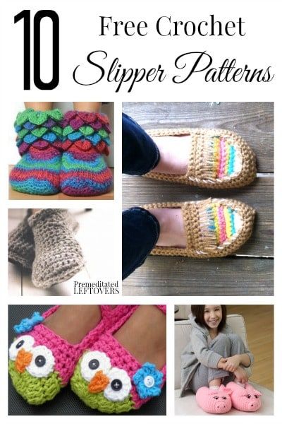 Looking for free crochet slipper patterns? This list of 10 Free Crochet Slipper Patterns has something for everyone from kids to adults! Free Crochet Slipper Patterns, Crochet Slippers Adult, Crochet Slippers Adult Free Pattern, Monster Slippers, Fun Slippers, Crochet Slipper, Crochet Free Patterns, Slippers Crochet, Crochet Slippers Free Pattern