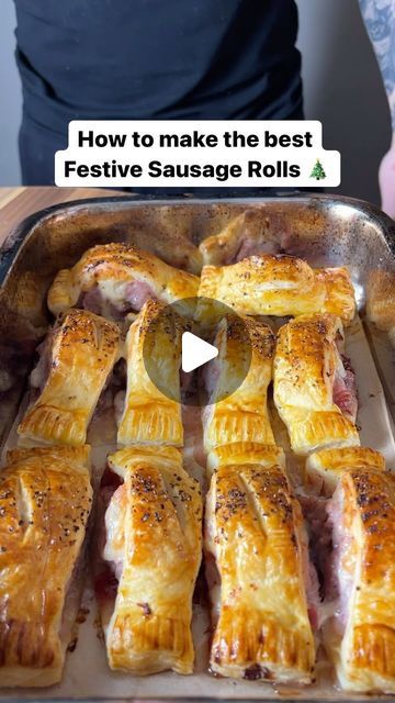 Meals with Max on Instagram: "How to make the best Festive Sausage Rolls 🎄 #mealswithmax" Christmas Sausage Rolls Wreath, Festive Sausage Rolls, Christmas Sausage Rolls, Xmas Appetizers, Roll Wreath, Sausage Rolls, Christmas Food, Rolls, Good Things