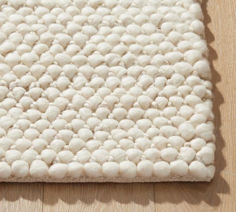 Area Rugs Versatile Neutrals | Pottery Barn Plush Cream Rug, Rug Under Bed, Textured Rug, Room Addition, Solid Color Rug, Synthetic Rugs, Therapy Office, Rug Texture, White Cloth