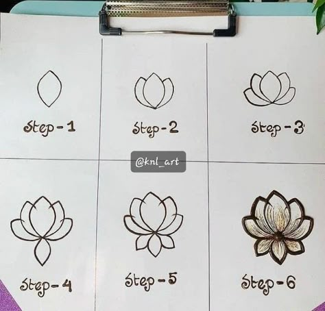 Lotus Mehndi Design Step By Step, Basic Steps Of Mehandi, Flower Mehandi Designs Front Hand, Mehandi Design For Biggners, Easy Mehendi Designs For Practice, How To Draw Mehndi Step By Step, Mehndi Practice For Beginners, Mehndi For Beginners Step By Step, Mehandi Learning For Beginners