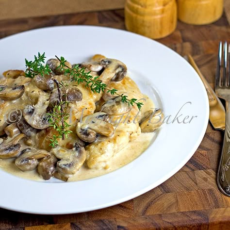 Mushroom Asiago Chicken Mushroom Asiago Chicken Recipe, Mushroom Asiago Chicken, Asiago Chicken, Resep Pasta, Asiago Cheese, Chicken Entrees, Chicken Marsala, Chicken Main Dishes, Asiago