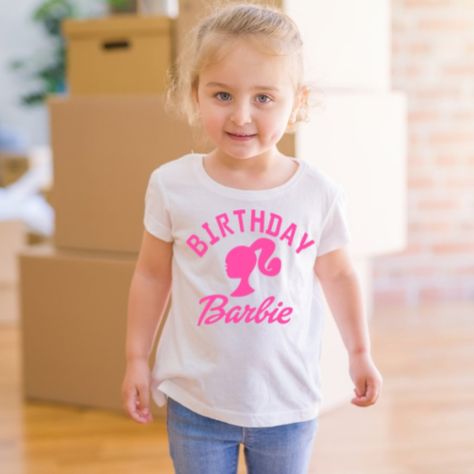 Barbie Birthday Shirt, Barbie Birthday Shirt Cricut, Birthday Barbie Shirt, Barbie Birthday Shirt 4, Barbie Shirt, 3rd Birthday Princess Shirt, 5th Birthday Shirt Girl Princess, Dinosaur Graphic Tee, Barbie Birthday Party