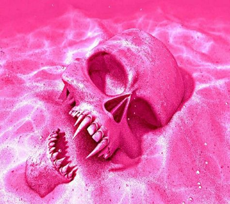 Pink Skull Wallpaper, Soft Goth Aesthetic, Skull Wallpapers, Badass Skulls, Pink Goth, Pink Skull, Black Goth, Skull Wallpaper, Pink Vibes