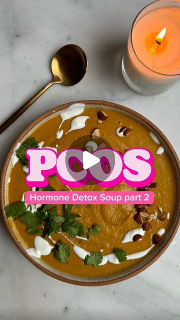 PCOS Weight Loss + Fertility I Cory Ruth on Instagram: "hormone Detox Soup part 2 is hereeee! 👩🏻‍🍳

This is for my PCOS girlies who need a reboot - but ain’t got the time to be cooking for hours in the kitchen.

I gotchu boo 🤌🏻

This Butternut Lentil Soup is packed with vitamin C to give your immune system a mid-winter healing boost (IDK about you but I feel like everyone around me has the black plague rn...) + tons of fiber to help your gut release excess estrogen for happy, healthy hormones. 🔥

Take it from your PCOS Dietitian bestie and grab the recipe below 📝

Want more delicious PCOS + hormone-supportive recipes? Get *lifetime* access to all my recipes and meal plans (complete with grocery lists) inside my PCOS Boss Academy and Get Pregnant with PCOS programs 💕 They’re built f Excess Estrogen, Pretty Bowls, The Black Plague, Black Plague, Dried Lentils, Healthy Hormones, Detox Soup, Get Pregnant, My Recipes