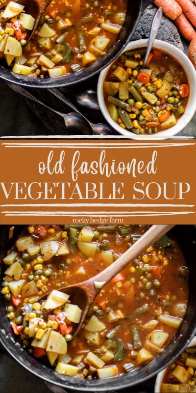 Old Fashioned Vegetable Soup, Vegetable Soup With Barley, Soup From Scratch Recipes, Dutch Oven Vegetable Beef Soup, Copycat Mcalisters Fire Roasted Vegetable Soup, Vegetable Soup Dutch Oven, Grandmas Vegetable Soup Recipes, Homemade Vegetable Soup Recipes Easy, Best Homemade Vegetable Soup