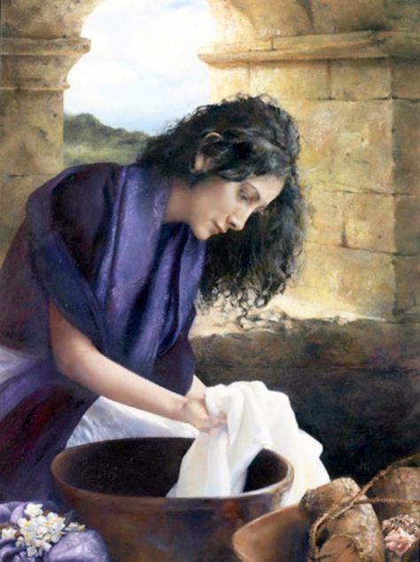 Lydia and Purple Dye 🌻 http://ladiesofphilippi.wordpress.com/2011/05/12/lala/ Scripture Study Lds, Lds Relief Society, Lds Scriptures, Relief Society Activities, Young Art, Lds Art, Visiting Teaching, Study Ideas, Temple Art