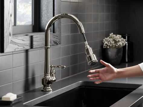 Grohe Kitchen Faucet, Kitchen Faucet Styles, Kitchen Faucet Repair, Faucets Ideas, Delta Kitchen Faucet, Kohler Artifacts, Moen Kitchen Faucet, Best Kitchen Faucets, Touchless Kitchen Faucet