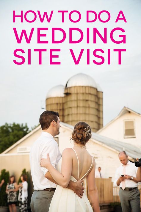 Big Wedding Venues, Wedding Venue Questions, Practical Wedding, Wedding Site, Site Visit, Wedding Planning Checklist, Wedding Checklist, Wedding Business, To Infinity And Beyond