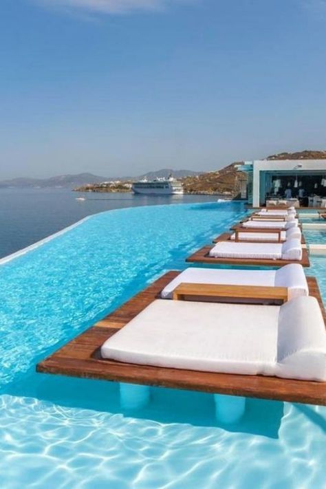 Boasting an infinity pool and a private cave, Cavo Tagoo Mykonos is a 5 star luxury resort in Mykonos located at the heart of the Greece. Rated 8.8 out of ten, the resort is a budget friendly option for your next romantic getaway. Check out the lowest price option for Cavo Tagoo Mykonos on Staypia, and enjoy additional discount of up to 31%! Cavo Paradiso Mykonos, Mykonos Resort, Cavo Tagoo, Cavo Tagoo Mykonos, Mykonos Island, Pool Cabana, Health Activities, Romantic Getaway, Beautiful Spaces