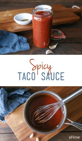 Taco Time Hot Sauce Recipe, Spicy Salsa Recipe For Canning, Spicy Taco Sauce, Homemade Taco Sauce, Soft Tacos Recipes, Taco Sauce Recipes, Mexican Sauce, Spicy Tacos, Hot Sauce Recipes