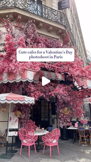 Victoria Chmel on Instagram: "Cute cafes for your Valentine’s Day photoshoot in Paris 💗" Photoshoot In Paris, Cute Cafe, February 11, Bucket List, Vision Board, Cafe, Valentines, Italy, Paris