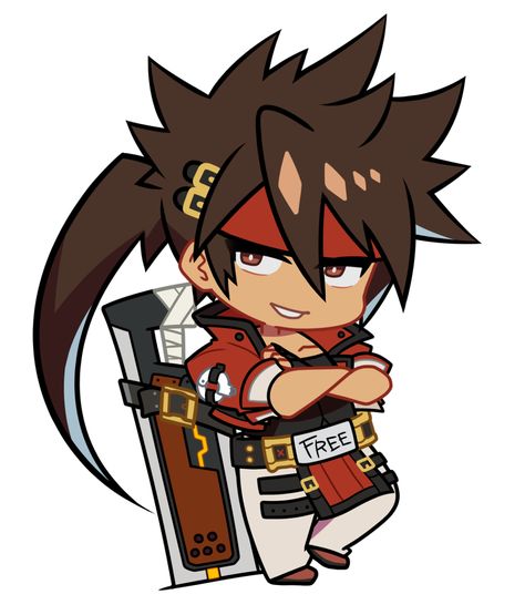 Chibi Sol Badguy Art - Guilty Gear -Strive- Art Gallery Sol Badguy, Guilty Gear, Character Designs, Concept Art, Art Gallery, Art