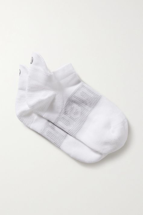 lululemon’s organic cotton-blend ‘Power Stride’ socks are made using the label’s PerformaHeel™ fabric - a 3D knit that provides stretch and comfort while retaining its shape. Designed for 360º arch support, they have reflective logos, plus tabs at the ankles so you can slip them on with ease. Alpine Style, Floral Dresses Short, Running Socks, Lululemon Women, Fashion Fits, Ski Wear, Mr Porter, Arch Support, Fashion Bracelets