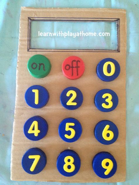 Learn with Play at home: Bottle Top Calculator. Number Writing and Recognition. Playful Maths Kids Educational Crafts, Teachers Day Greetings, Apple Math, Products Video, Number Writing, Maths Paper, Imagination Tree, Creative Curriculum, Math Activities Preschool