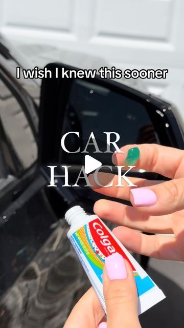 Yana Kuzmich on Instagram: "Use this hack and you will no longer have wet drops on your car mirror🚘 #carhacks #lifehacks #momtipsandtricks #hack #hacks #MomsofTikTok #mom #toothpaste #fyp #mumtips #cartips #momlifebelike" Car Hacks, Professional Organizer, Car Safety, Neat And Tidy, Liking Someone, Look In The Mirror, Cars Organization, Hair Ornaments, Car Mirror