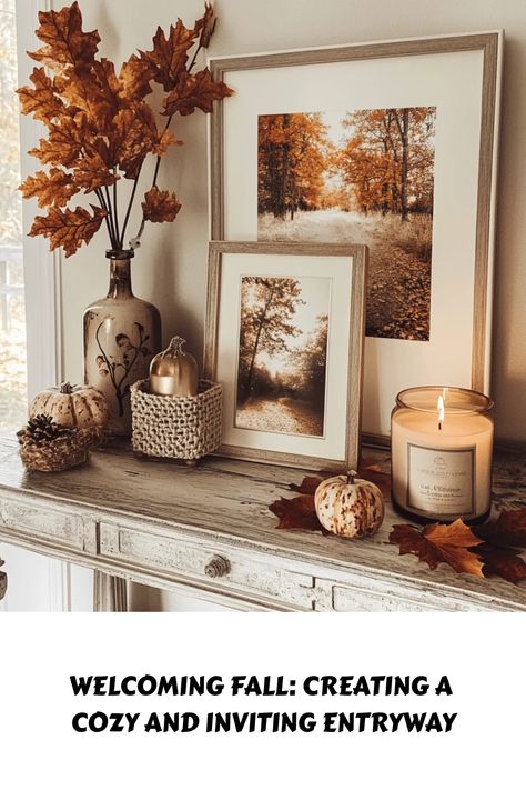 Transform your entryway for fall with cozy decor, warm colors, and practical storage. Create a welcoming space that embraces autumn’s charm and functionality.  Some of the links in my articles are affiliate links.  If you make a qualified purchase from one of my links I will make a small commission at no cost to you. Thank you for your support!!! Decorating Piano, Creating An Entryway, Piano Decor, Fall Entryway, Cozy Fall Decor, Rustic Pumpkin, Pumpkin Lights, Seasonal Wreaths, Practical Storage