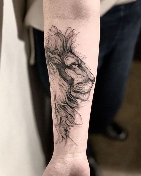 Dragon Tattoos For Men, Lion Tattoo Sleeves, Lion Head Tattoos, Lion Tattoo Design, Inspiration Tattoos, Tattoo Girls, Waves Tattoo, Tattoo Life, Lion Tattoo