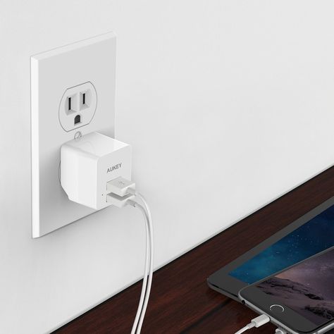 Best Wall Chargers if you Own Multiple iPhones or iPads Usb Wall Charger, Best Wall, Wall Charger, Cool Walls, Floating Nightstand, Ipad, Diy Projects, Tablet, Iphone