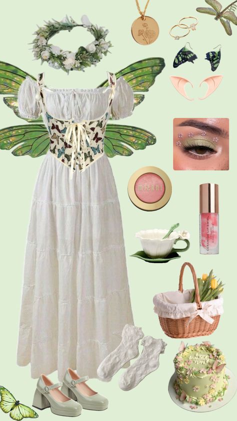 #outfits #fashion #outfit #fairycore #fairy #fairyaesthethic #fairymoodboard #cottage #cottagecore #cottagecoreaesthetic #picnic #picnicoutfit #picnicaesthetic Fairycore Fairy, Cottage Core Aesthetic, Fairy Core, Outfits Fashion, Fashion Outfit, Cottage Core, Birthday Celebration, Mood Board, Cottage