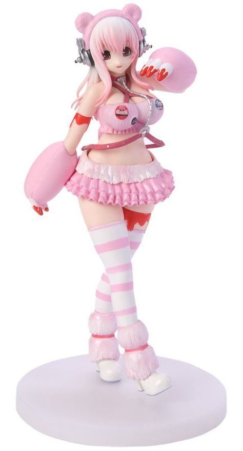 Taito 7" GRG x Super Sonico Race Queen Figure Gloomy Racing Genus ~ gift from mom <3 Super Sonico, Gloomy Bear, Bear Face, Anime Figurines, Figure Poses, Race Queen, Anime Dolls, 영감을 주는 캐릭터, Pretty Dolls