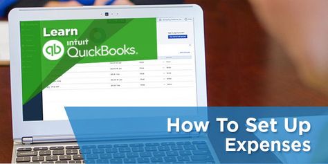 In this lesson, we’re going to cover how to setup and track expenses in QuickBooks Online. Step by step instructions are provided. Quickbooks Tutorial, Bookkeeping Training, Quick Books, Word Reference, Piano Lessons For Beginners, Office Notes, Invoice Template Word, Free Online Learning, Profit And Loss Statement