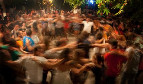 Food, Booze and Dancing at Greek Village Festivals | Culinary Backstreets Ikaria Greece, Greek Dancing, Underwater City, Greece Vacation, Greek Culture, Dancing Aesthetic, Folk Dance, Service Trip, Greek Island