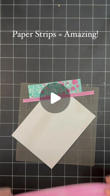 Georgia and Maude | We Love  Paper Crafts! on Instagram: "LOVE PAPER STRIPS!!❤️" Love Paper Crafts, Card Making Ideas For Beginners, Strip Cards, Card Design Handmade, Card Making Ideas, Card Layouts, Card Making Tutorials, Stamping Up Cards, Card Making Techniques