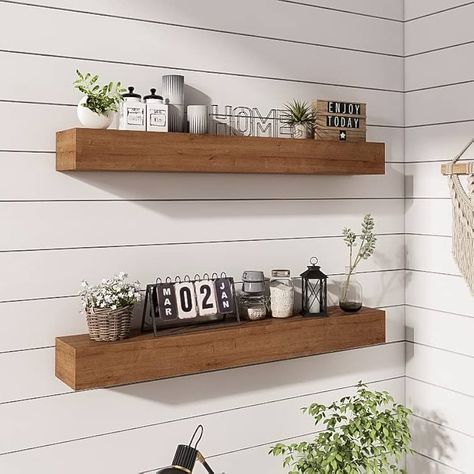 Diy hanging shelves