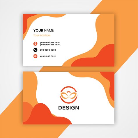 Check out this elegant and professional business card design featuring a modern orange vector pattern. It's perfect for professionals looking to make a bold statement. Stand out from the crowd with this eye-catching business card template. #OrangeBusinessCard #BusinessCardDesign #ProfessionalCards #CustomBusinessCards #CreativeDesigns #GraphicDesign #BusinessBranding #UniqueDesigns #BusinessCards #ModernDesign #MinimalistCards #LuxuryBusinessCards #EyeCatchingDesigns #PrintedMarketing Orange Business Card, Orange Vector, Modern Business Cards Design, Name Card Design, Professional Business Card Design, Modern Business Card, Professional Business Card, Minimalist Cards, Luxury Business Cards