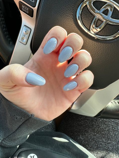 Dnd 320 Cloud Castle Almond Nails Dnd Cloud Castle, Cloud Castle, Almond Nails, Nail Inspo, Almond, Castle, Nail Art, Nails, Art