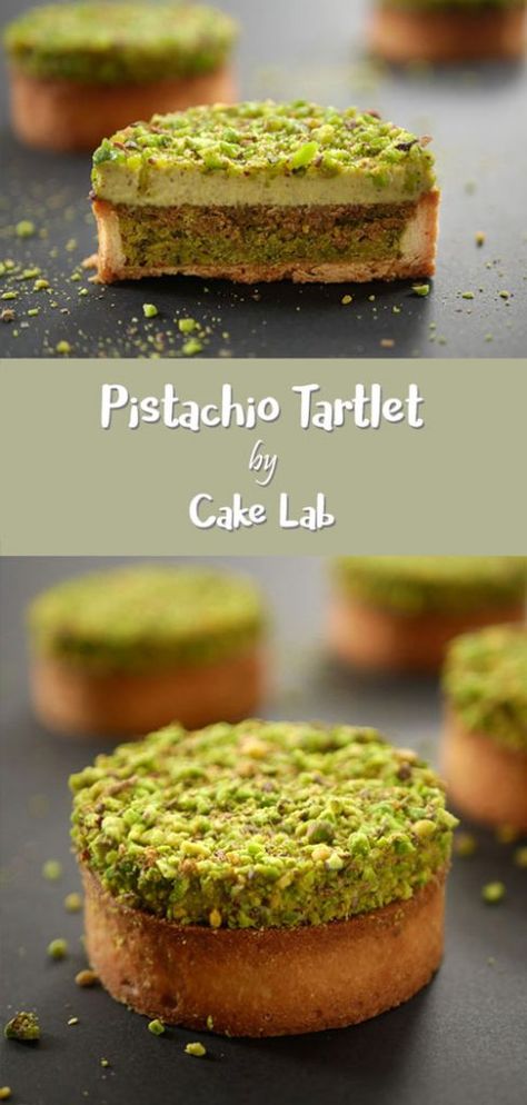 Pistachio Desserts, حلويات عربية, Pistachio Dessert, Pistachio Recipes, Pistachio Butter, Pistachio Cake, Mini Tart, Sweet Tarts, Tart Recipes