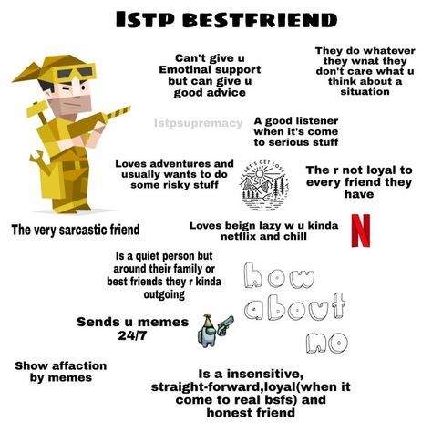 Mbti Relationships Infp, Istp Relationships, Infp Istp, Istp Mbti, Istp Intp, Mbti Charts, Enneagram 8, Introverted Sensing, Istp Personality