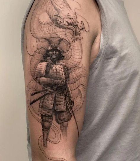 Samurai Back Tattoo, Trippy Tattoo Ideas, Samurai Mask Tattoo, Mandala Arm Tattoos, Samurai Tattoo Sleeve, Fighter Tattoo, Word Tattoo Ideas, Trippy Tattoo, Maching Tattoos