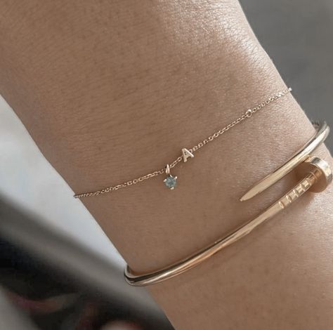 Chain Bracelet Gold For Women, Gold Simple Jewelry, Minimalist Accessories Jewellery, Jewllery Ideas, Fancy Bracelets, خواتم خطوبة, Bracelets Simple, Affordable Engagement Rings, Necklace Fancy