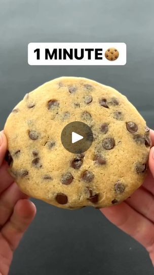 Microwave Chocolate Chip Cookie, Sweet Snacks Easy, Brown Sugar Milk, Perfect Chocolate Chip Cookies, Easy Baking Recipes Desserts, Tasty Baking, Easy Snack Recipes, Sweet Snacks Recipes, Delicious Snacks Recipes