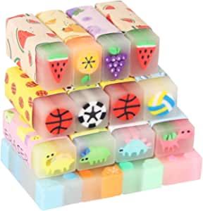 Cute Animal Food, Food Erasers, Kids School Gifts, Sakura Cute, Cute Erasers, Desk Pets, Kids Prizes, Cool Erasers, Return Gifts For Kids