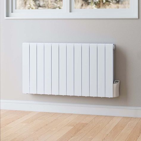 Electric Oil Filled Radiator Heater Aluminum Fins Wall Mounted Timer Thermostat | eBay Electric Radiator, Radiator Heater, Wall Mounted Heater, Electric Heaters, Electric Radiators, Lcd Panels, Electric Heater, Canned Heat, Radiant Heat