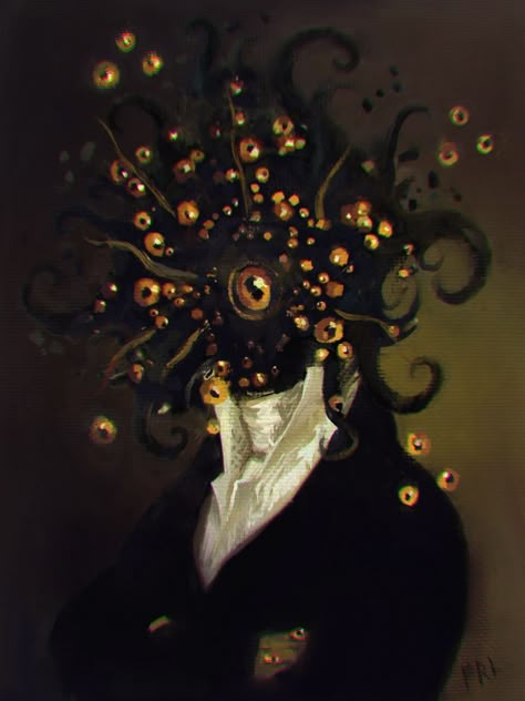 Hermaeus Mora, Lovecraftian Horror, Eldritch Horror, Cthulhu Mythos, H P Lovecraft, 다크 판타지, Cosmic Horror, Call Of Cthulhu, Monster Concept Art